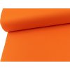 Tkanina kepr oranžová 295 g/m², 100 % bavlna – extra odolná pro pracovní oděvy, zástěry a technické použití