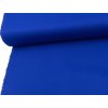 Tkanina směsový kepr ESTEX 240/06, 65 % polyester / 35 % bavlna, středně modrá, 240 g/m², šíře 150 cm – pevná a odolná látka pro montérky, zástěry a pracovní oděvy do náročných provozů.