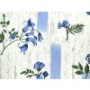 DOMESTIK 145/27809-4 polní květy-modré šíře 220cm / METRÁŽ NA MÍRU