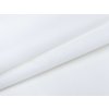 Tkanina bílé široké plátno 100% bavlna, 170 g/m², šíře 290 cm – pevná, bělená a opticky zjasněná; ideální na ložní povlečení, prostěradla, ubrusy, krycí a podkladové materiály