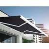 Tkanina TENDA SOLE RIMINI 220 (192 černá BLACK)-140cm / VELKOOBCHOD