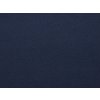 Tkanina kepr tmavě modrá 350 g/m², 100 % bavlna – robustní pro pracovní oděvy, zástěry a technické využití.