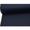 Tkanina kepr tmavě modrá 350 g/m², 100 % bavlna – robustní pro pracovní oděvy, zástěry a technické využití.