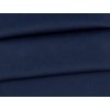 Tkanina kepr tmavě modrá 350 g/m², 100 % bavlna – robustní pro pracovní oděvy, zástěry a technické využití.