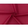 Široký kepr 300 cm, 100 % bavlna, 220 g/m², vínová – robustní látka pro bezešvé ubrusy, gastro oděvy i závěsy