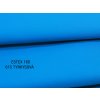 Tkanina kepr zářivě tyrkysová (cyan), 65 % PES / 35 % bavlna, 155–165 g/m² – odolná volba pro pracovní oděvy, pláště a zástěry