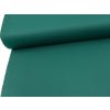 Tkanina keprová smaragdově zelená, polycotton 65/35, 160 g/m² – pláště, haleny, kalhoty, zástěry.
