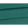 Tkanina keprová smaragdově zelená, polycotton 65/35, 160 g/m² – pláště, haleny, kalhoty, zástěry.