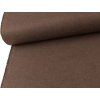 Potahová tkanina Oxford LINEN 200, hnědá Choco, imitace lnu, 100% PES, odolná a snadno udržovatelná.
