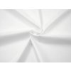 Tkanina bílé plátno, 100 % bavlna, 120 g/m², šíře 150 cm, praní 60 °C – ložní povlečení a domácí textil.
