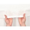 Plátno 100 % bavlna, bílá, šíře 220 cm, 130 g/m² – odolná pro povlečení, lehké oděvy a patchwork