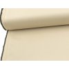 Blackout tkanina 100 % polyester, béžová slonová kost, šíře 285 cm, 265 g/m² – zatemňovací závěsy s UV ochranou a izolací tepla