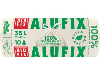 ALUFIX Green Nature kompostovateľné vrecia 35l/ 10 ks