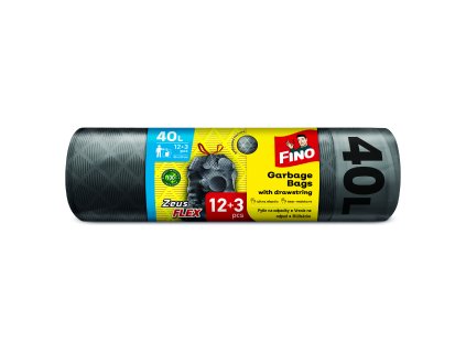 FINO Zeus flex vrecia zaťahovacie 40l 12+3 ks 32 mic