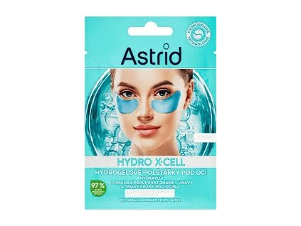 Astrid Expert 4D hydrogélové očné vankúšiky hydro X cell 1 pár