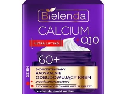 BIELENDA Calcium+Q10 aktívne spevňujúci krém proti vrásk. 60+deň
