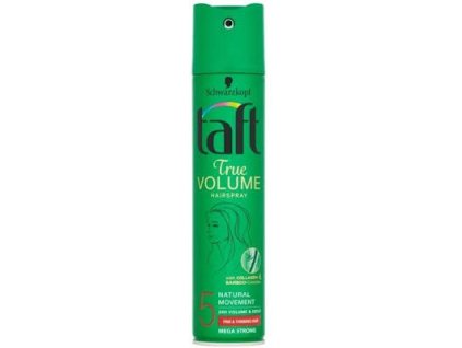 Taft lak 250ml mega silný, kolagén zelenočervený 5