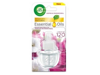 AIRWICK el.osviežovač náplň 19ml Smooth satin & Moon Lilly
