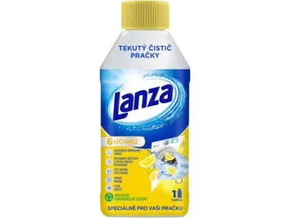 Lanza tekutý čistič práčky 250ml Lemon