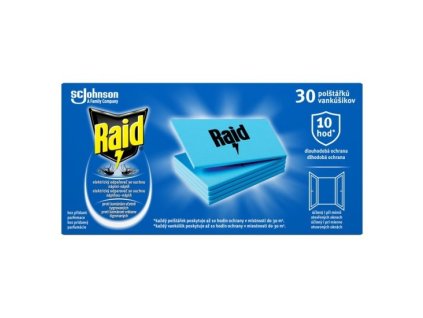 Raid elektrický suchý vankúšik náhradná náplň 30ks