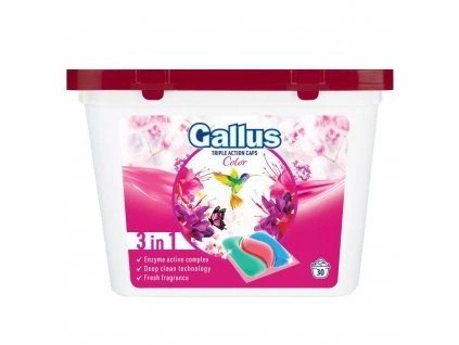 GALLUS Kapsule na pranie 30ks Color