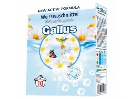 GALLUS Prášok na pranie 650g White