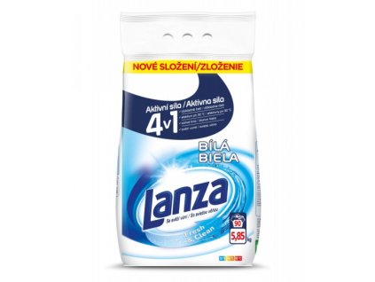Lanza prací prášok 5,85 kg/ 90 PD White