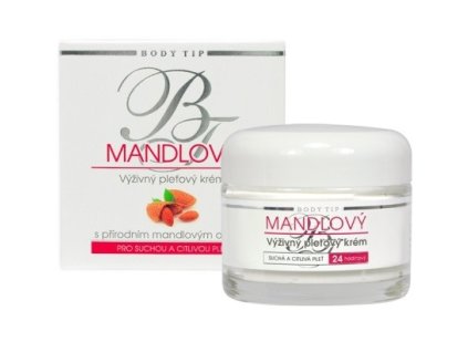 BT krém pleťový 50ml mandľový, výživný, suchá, citlivá