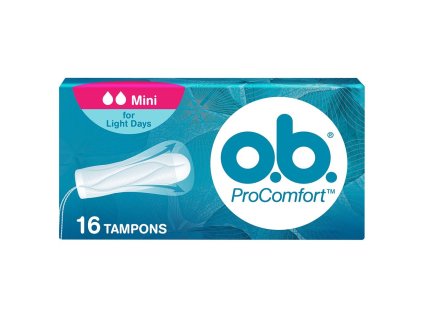 O.B.tampóny Pro Comfort 16ks Mini