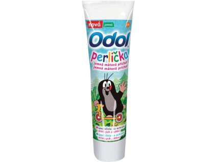Odol zubná pasta 50ml perlička modrá detská