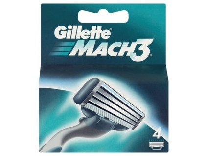 Gillette MACH 3 4pcs