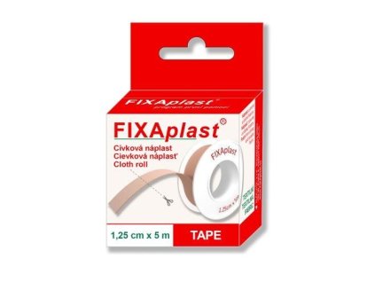Fixaplast náplasť Cievka 1,25cm x 5m
