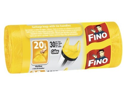 FINO HDPE vrecia 20 l, 30 ks farebné