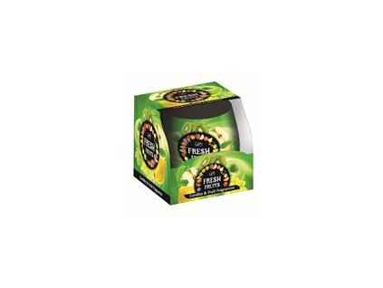 Sviečka aromatická v skle 100 g SAS 2010 Fresh Fruits Green