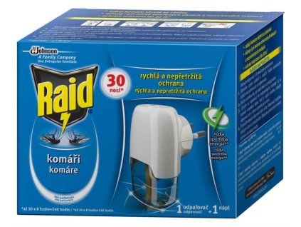 Raid elektrický odparovač s tekutou náplňou 30 nocí