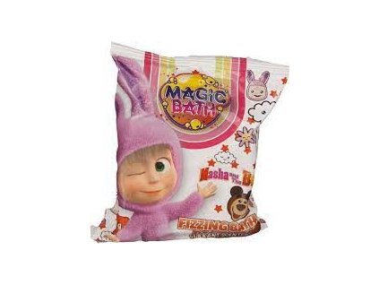 šumivá tableta - Máša a Medveď