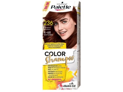 Palette Color Shampoo 236 4 68 gaštanový