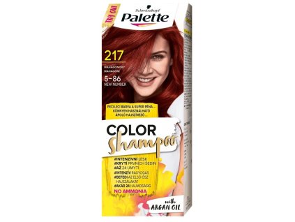 Palette Color Shampoo 217 5 86 mahagónový