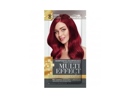Multi Effect Color farbiaci šampón 35 g 006 Višňová červená