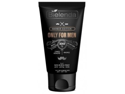 BIELENDA Only For Men Barber Edition 3v1 pasta na čistenie tváre
