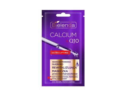 BIELENDA Calcium+Q10 Koncentrovaná, hlboko revitalizujúca maska