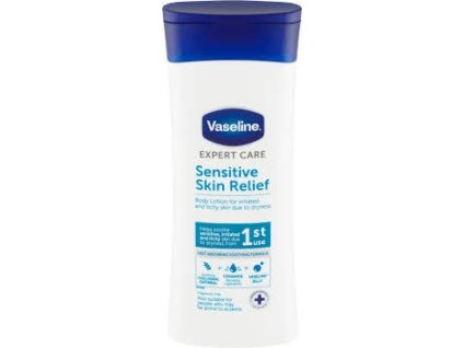 Vaseline tělové  mléko Sensitive Skin Relief 400 ml