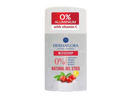 Dermaflora 0% gel stick 50ml roseship