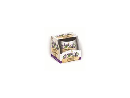 Sviečka aromatická v skle 100 g XL SAS 1024 Lavender with camomi