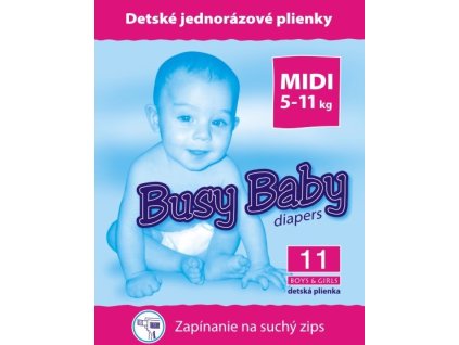 Busy Baby plienky 5-11 kg 11 ks
