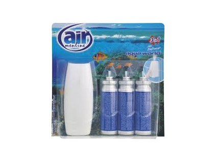 Air menline osviežovač vzduchu sprej 3x15ml aqua world