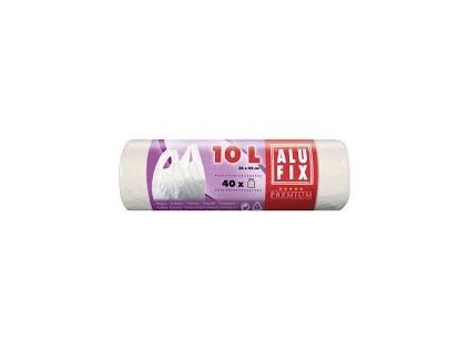 Alufix Vrecia 10 L/40 ks zaväzovacie biele