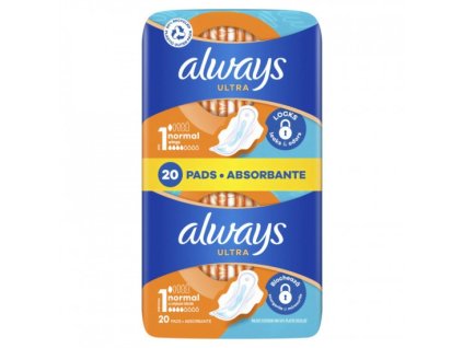 Always hyg.vložky ultra Normal plus duopack 20 ks