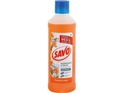 Savo na podlahy 1L bez chloru  Pomaranč Mäta