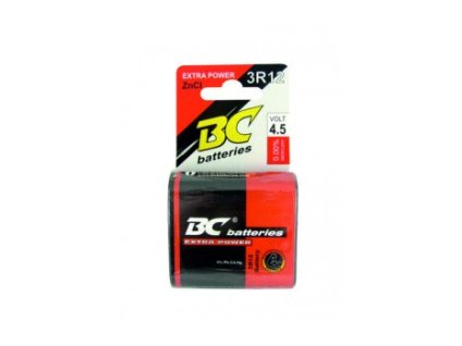 Bateriie BC 3R12/1P El.baterie,3R12,plochá,ZNC